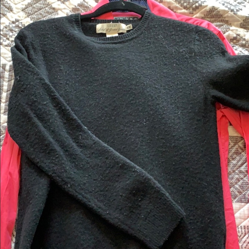 Black sweater